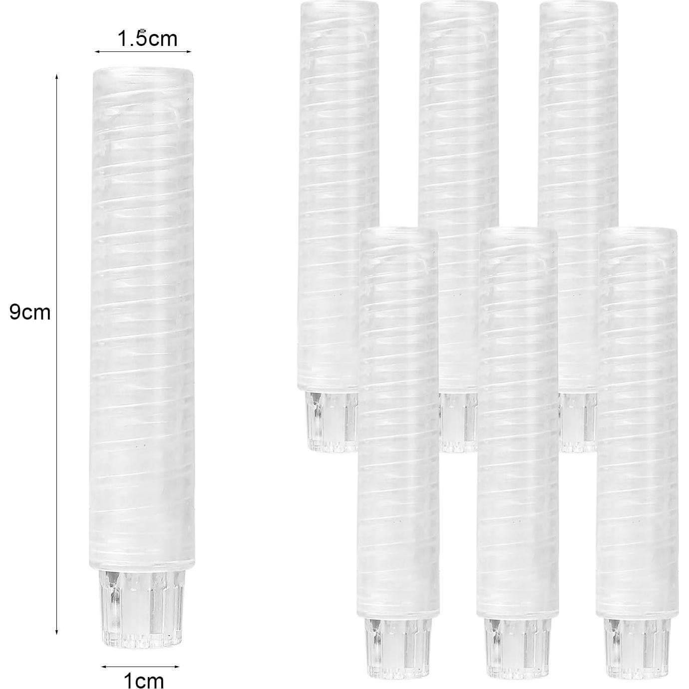 Soporte de Tiza Caiqicome 5 Pcs Claro 9 cm para Pizarra