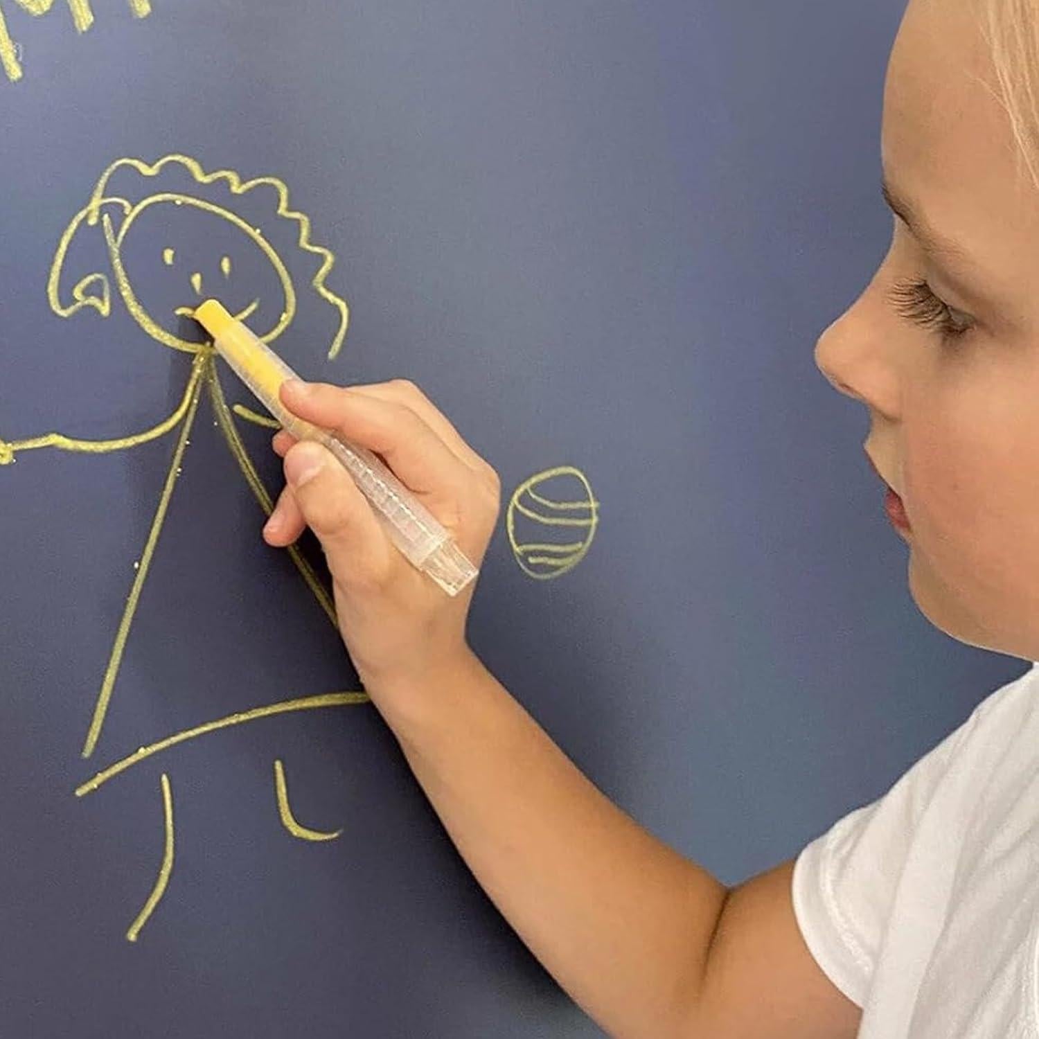 Soporte de Tiza Caiqicome 5 Pcs Claro 9 cm para Pizarra