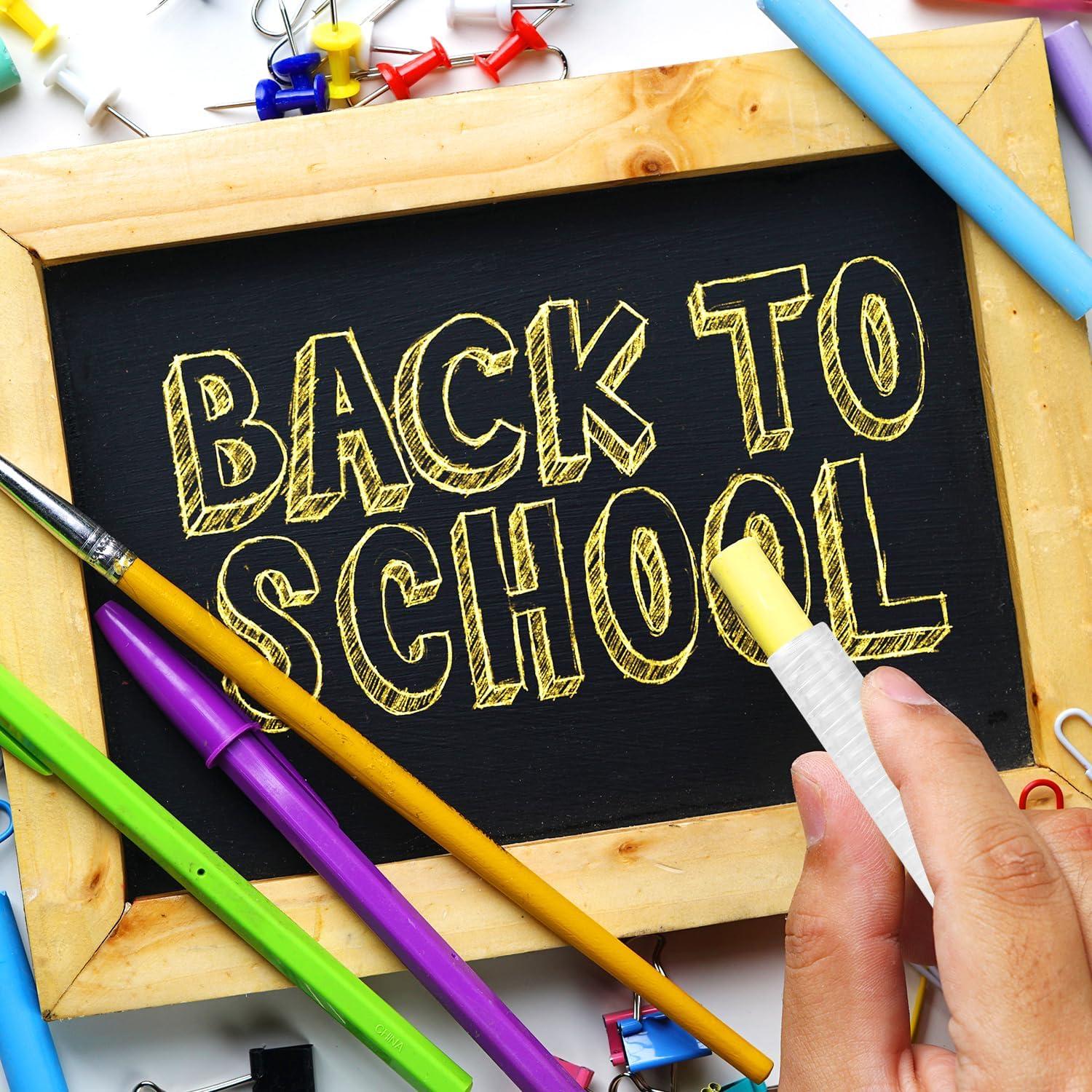 Soporte de Tiza Caiqicome 5 Pcs Claro 9 cm para Pizarra