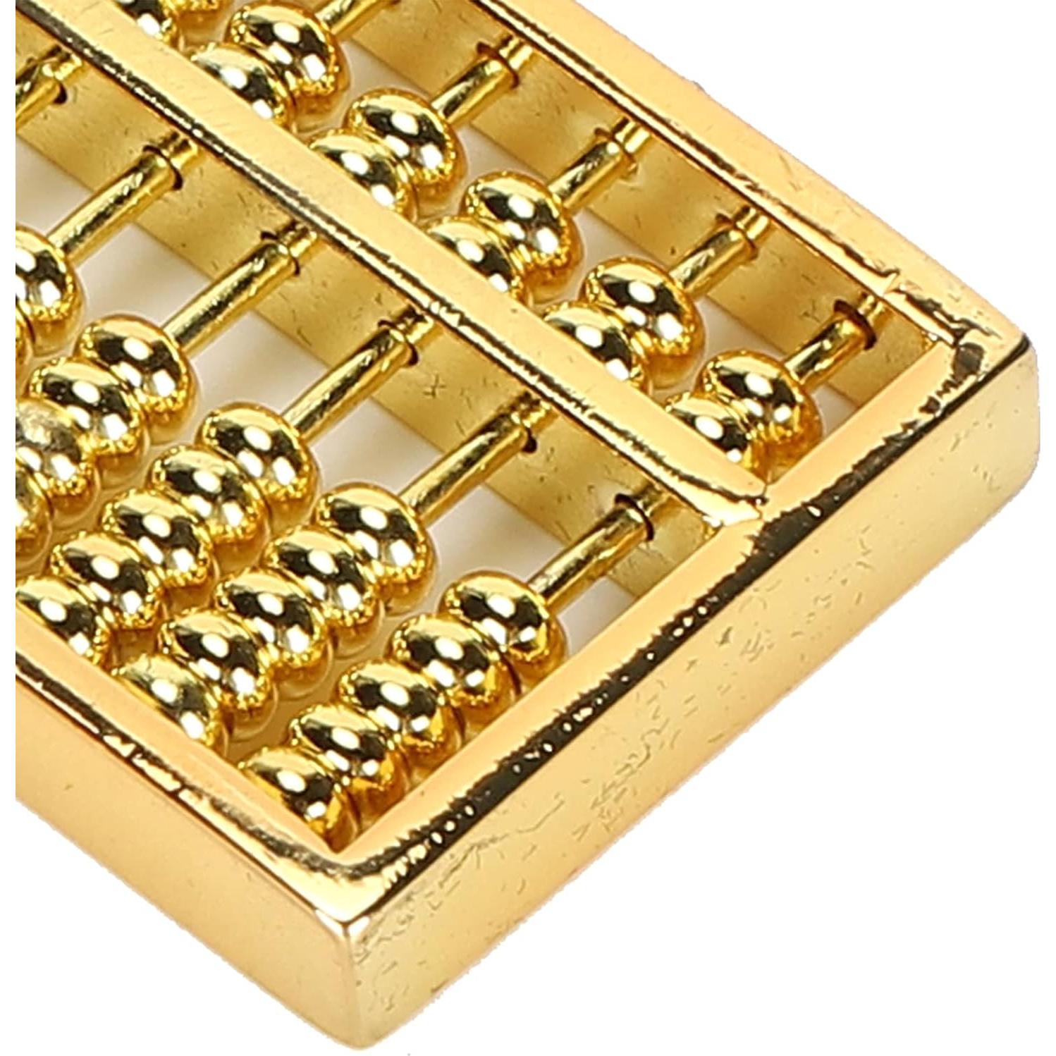 Ábaco Mini de Latón GLOGLOW 4.5x2.5cm Educativo