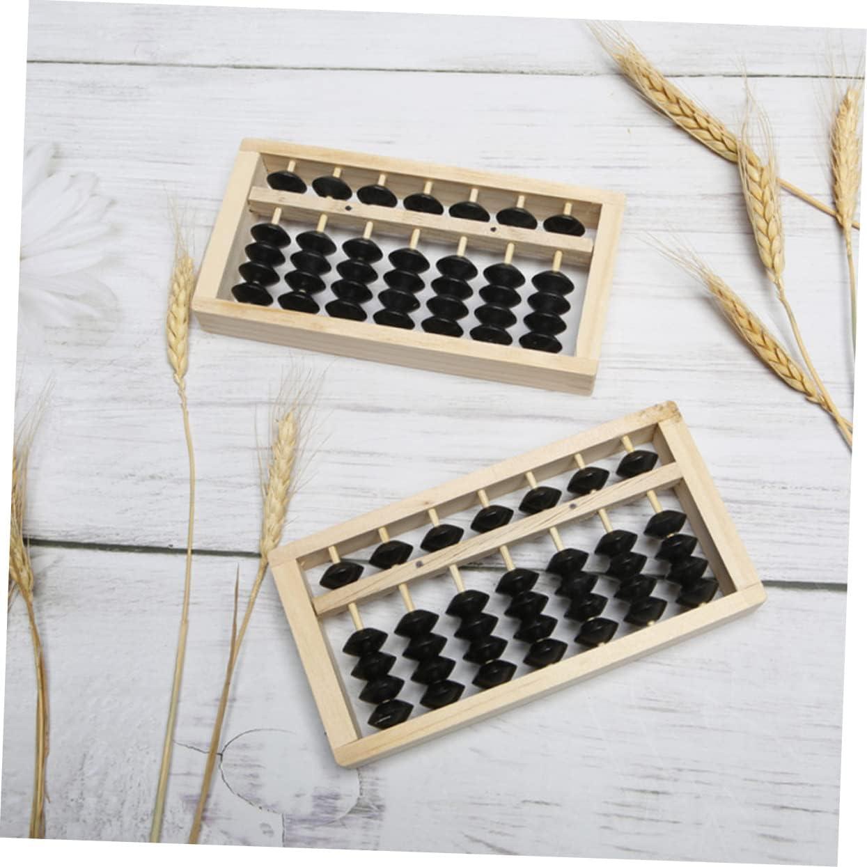 Mini Ábaco de Madera HONMEET 15.5x7.8cm Juguete Educativo