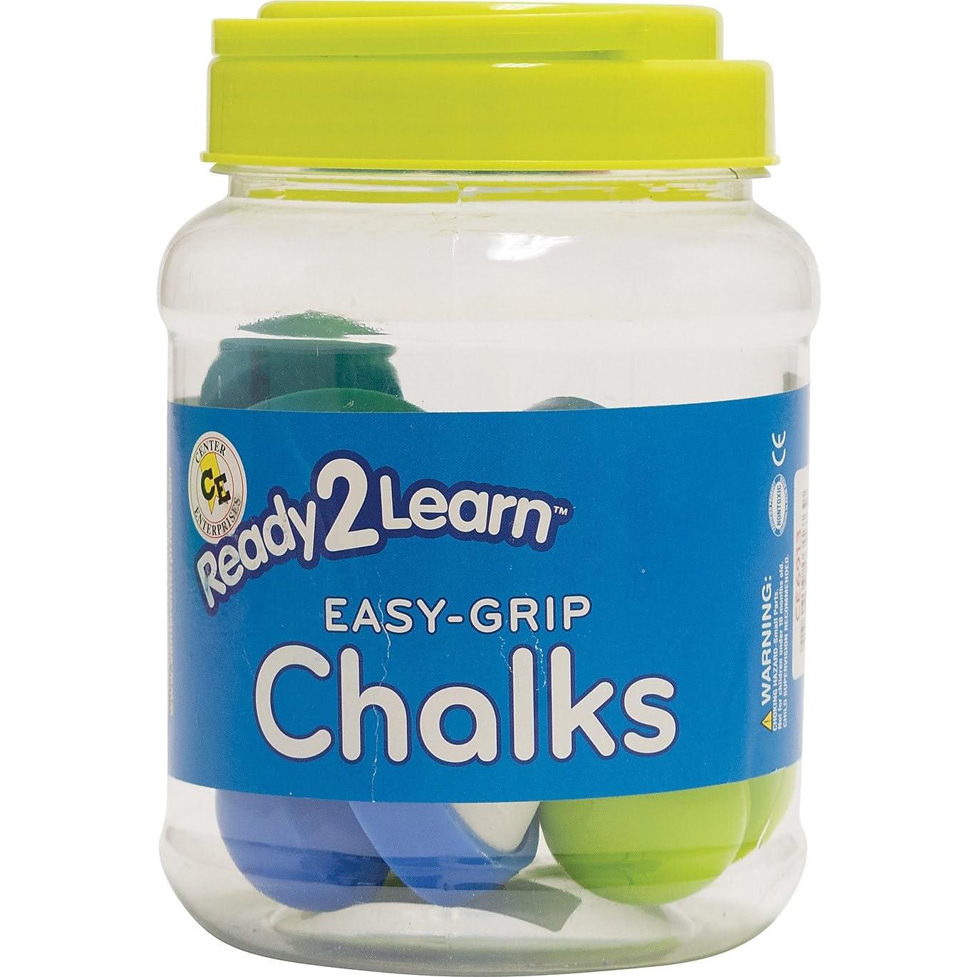 Tiza de Agarre Fácil Learning Advantage | No Tóxica | 6 Colores | 18m+