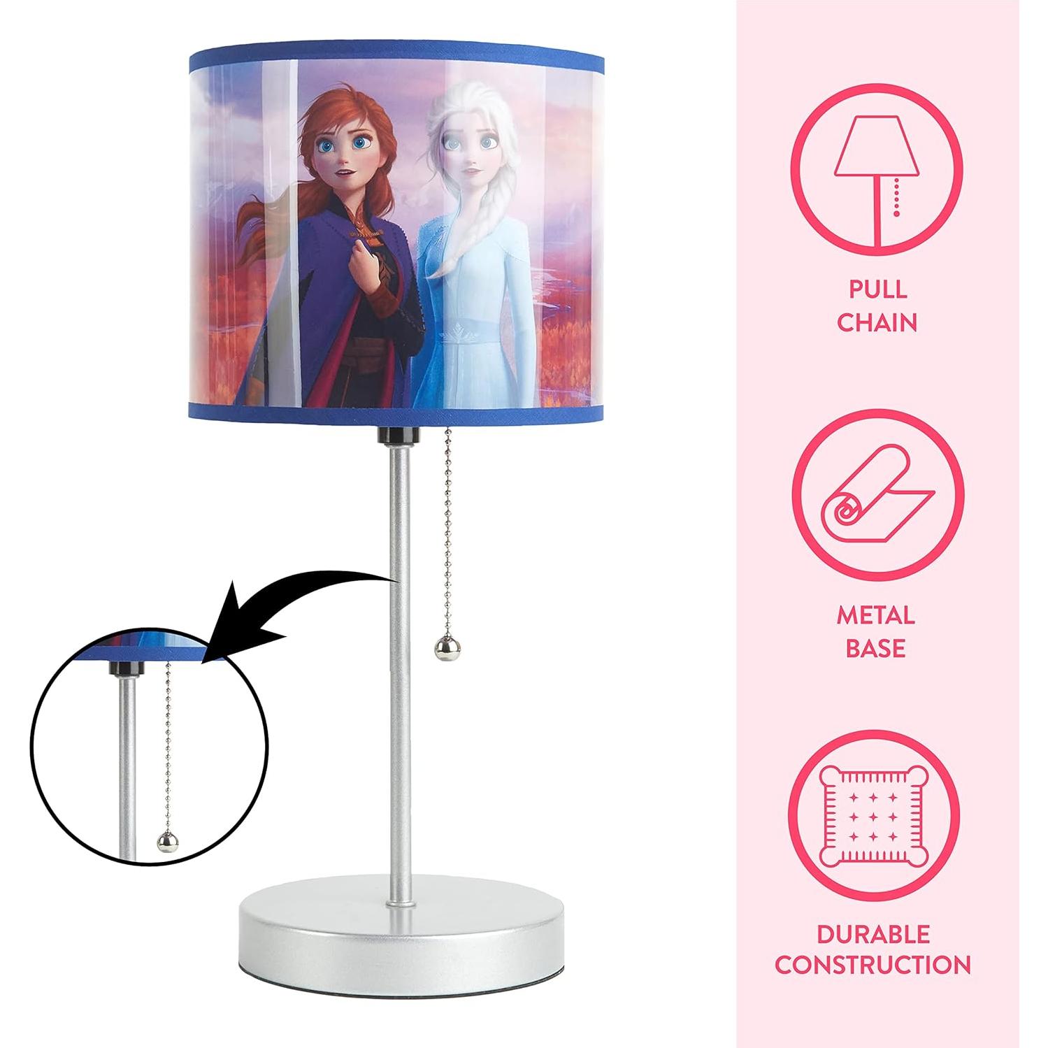 Lámpara de mesa Stick Frozen 2 Idea Nuova 39 cm decorativa