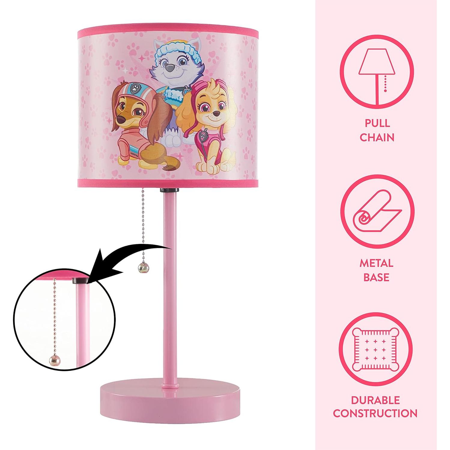 Lámpara de Mesa Infantil Idea Nuova Patrulla Canina 39 cm