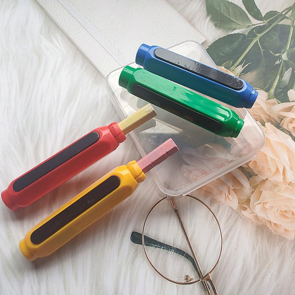 Soportes de Tiza Magnéticos Honkenda - Paquete de 4 Colores