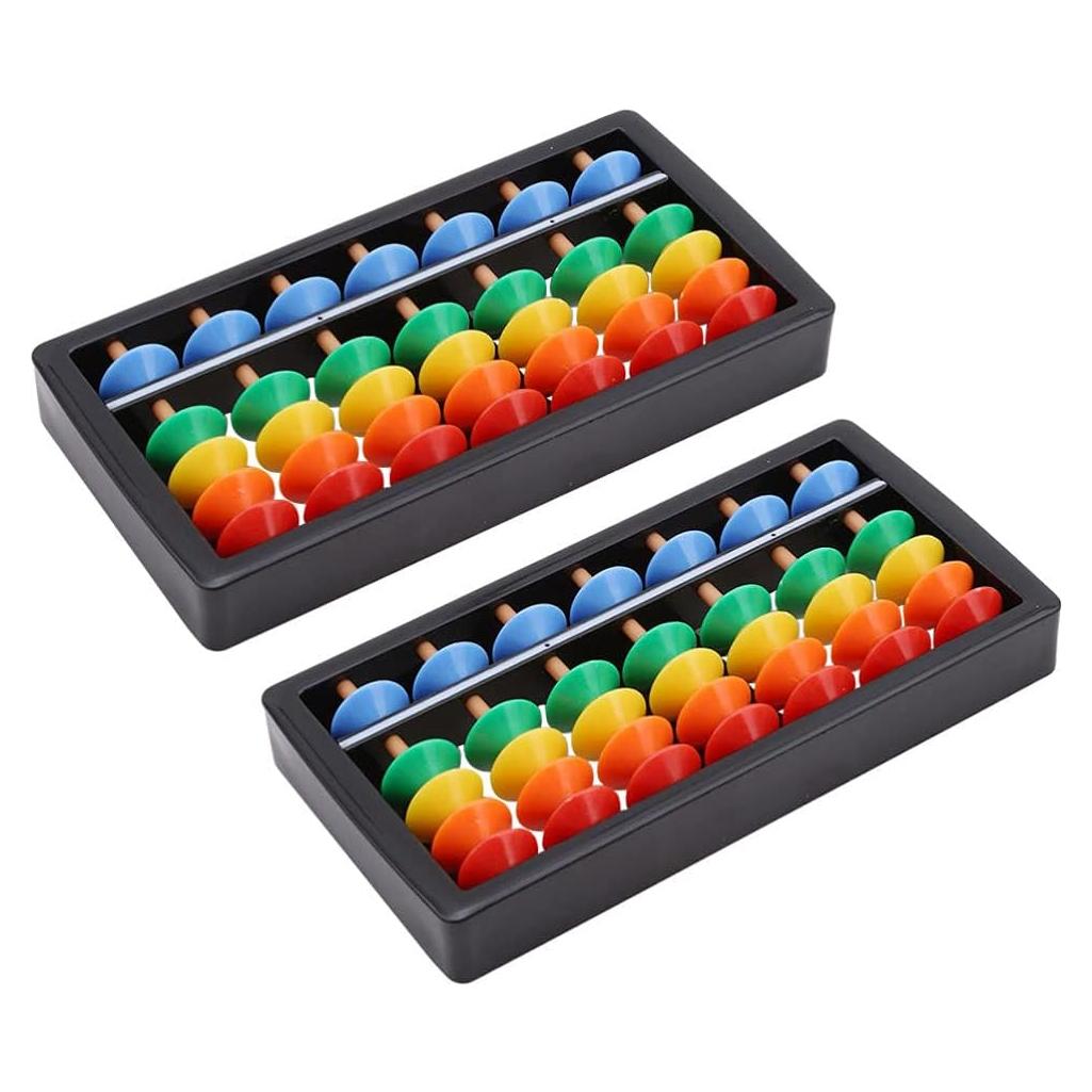 Calculadora Soroban Toyvian 2PCS Ábaco Educativo para Niños