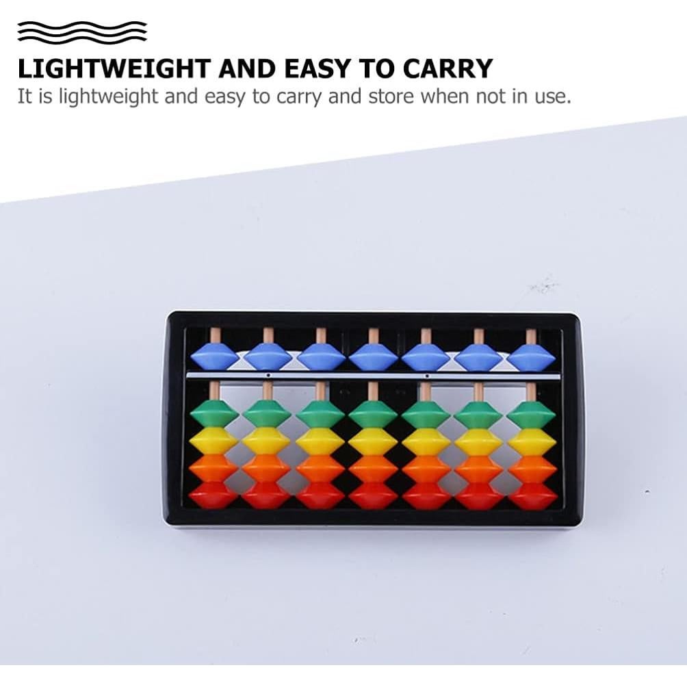 Calculadora Soroban Toyvian 2PCS Ábaco Educativo para Niños