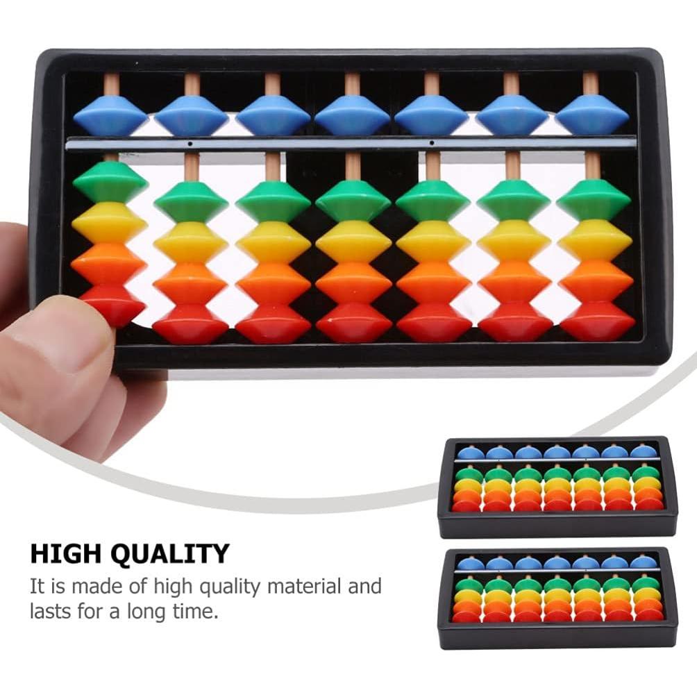 Calculadora Soroban Toyvian 2PCS Ábaco Educativo para Niños