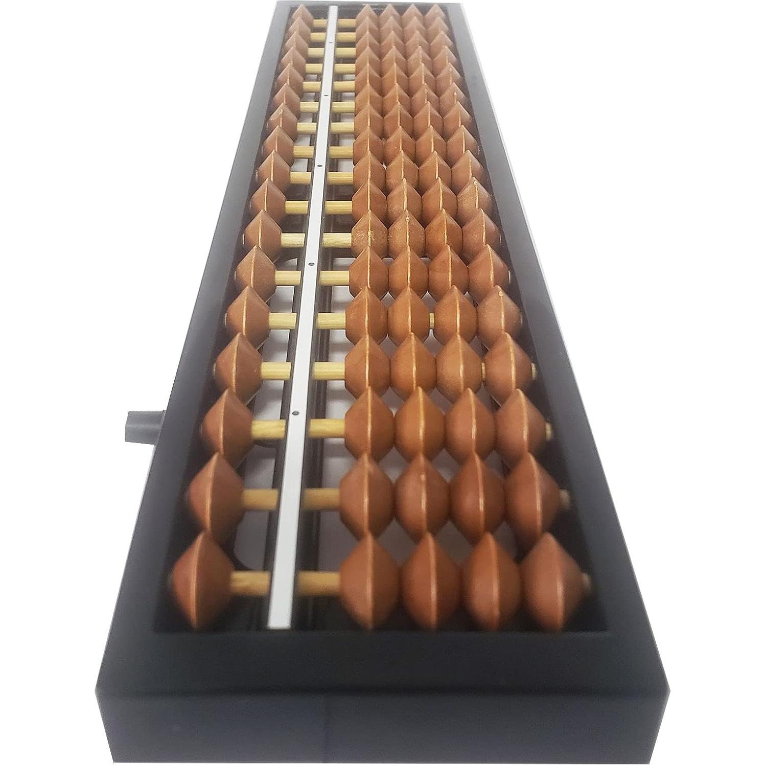 Ábaco Profesional Vaupan Soroban 17 Columnas 26x6.5 cm