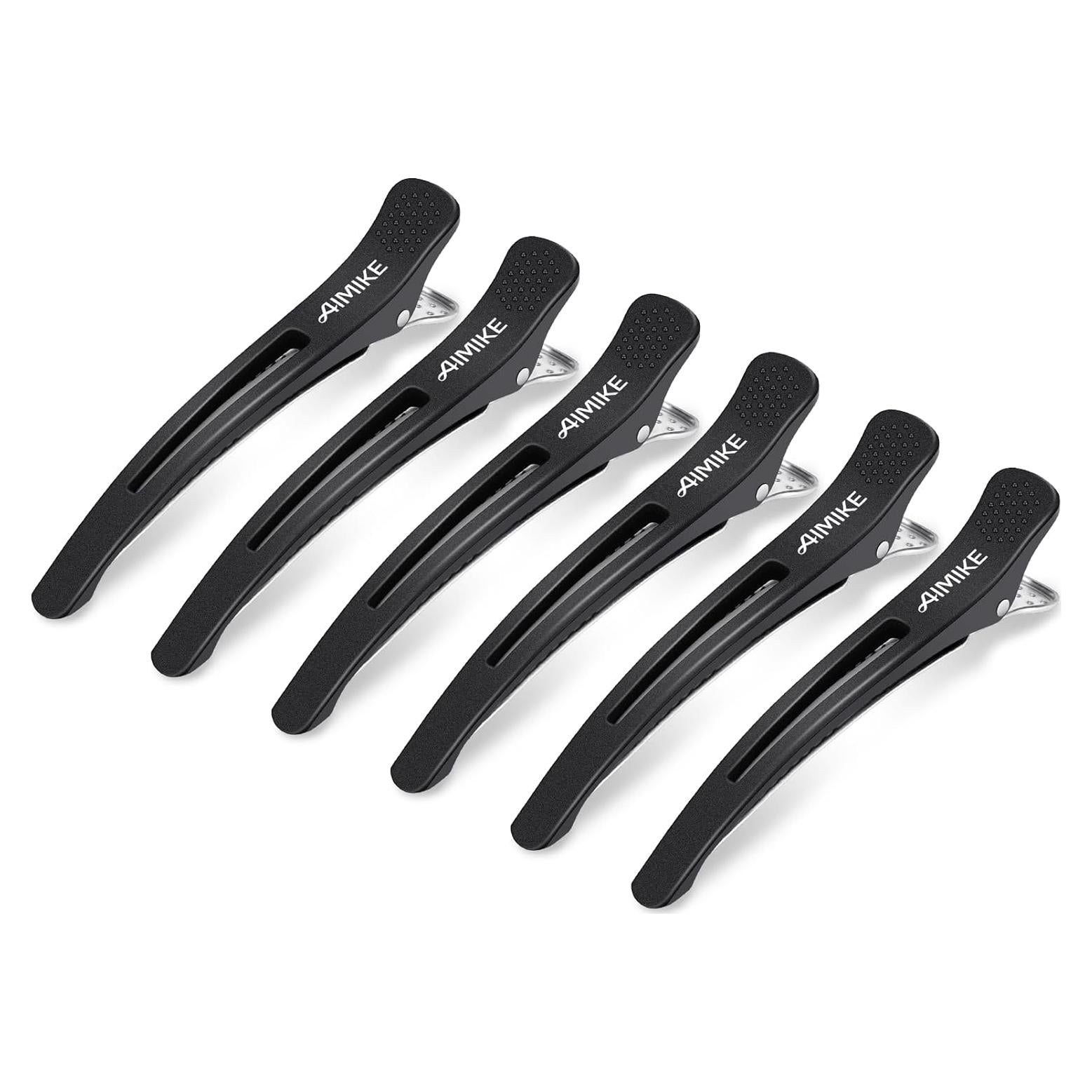 AIMIKE 6 Clips de Pelo Profesionales Antideslizantes 10.9 cm
