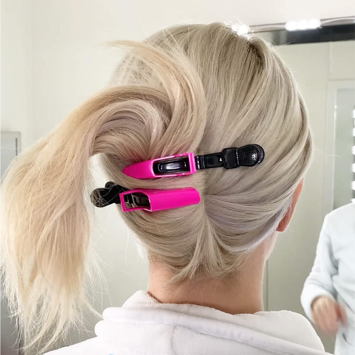 Clips para Cabello HH&LL - Doble Bisagra, 10 Piezas Mezcla