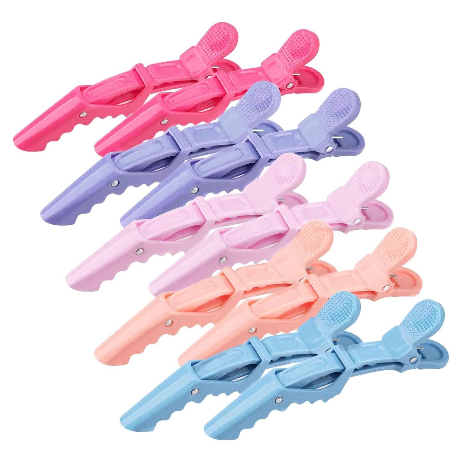 Pinzas para el cabello antideslizantes OBSCYON 10PCS Macarón