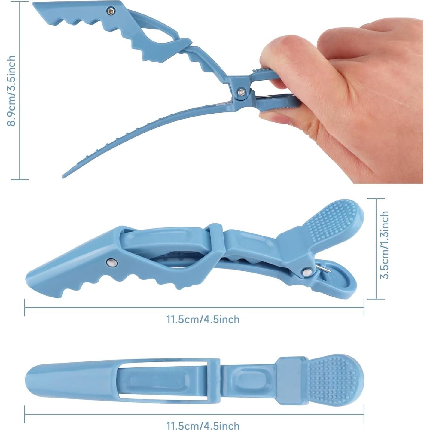 Pinzas para el cabello antideslizantes OBSCYON 10PCS Macarón