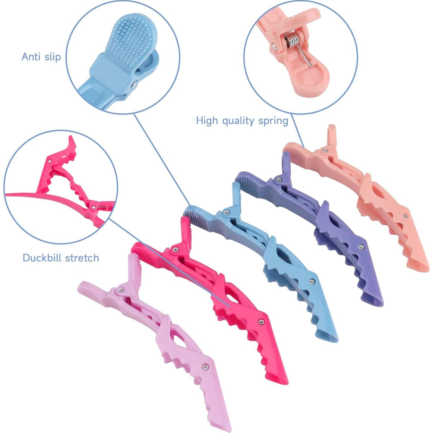 Pinzas para el cabello antideslizantes OBSCYON 10PCS Macarón