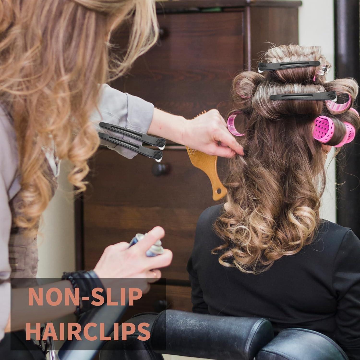 Paquete de 6 Clips de Pelo Profesionales XTIIEED - No Deslizantes 10.9 cm