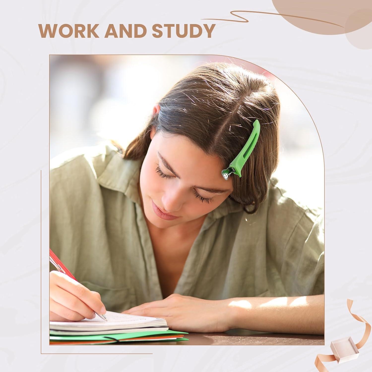 12 Clips para el Cabello Antideslizantes MEDOCA - Sin Marcas