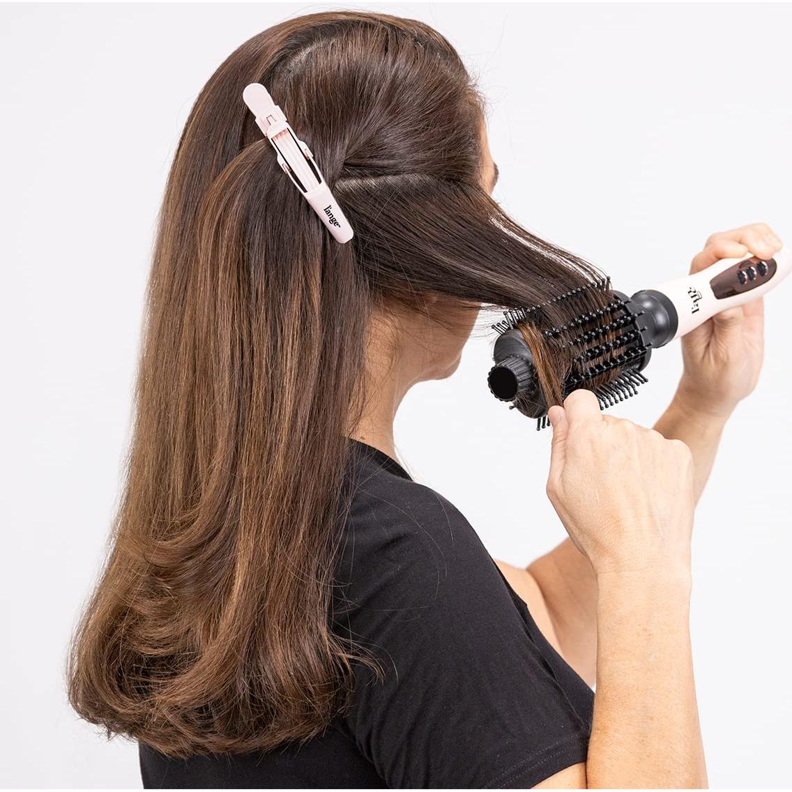 Pinzas para el cabello L'ange Alligator | Doble bisagra | 4 unidades