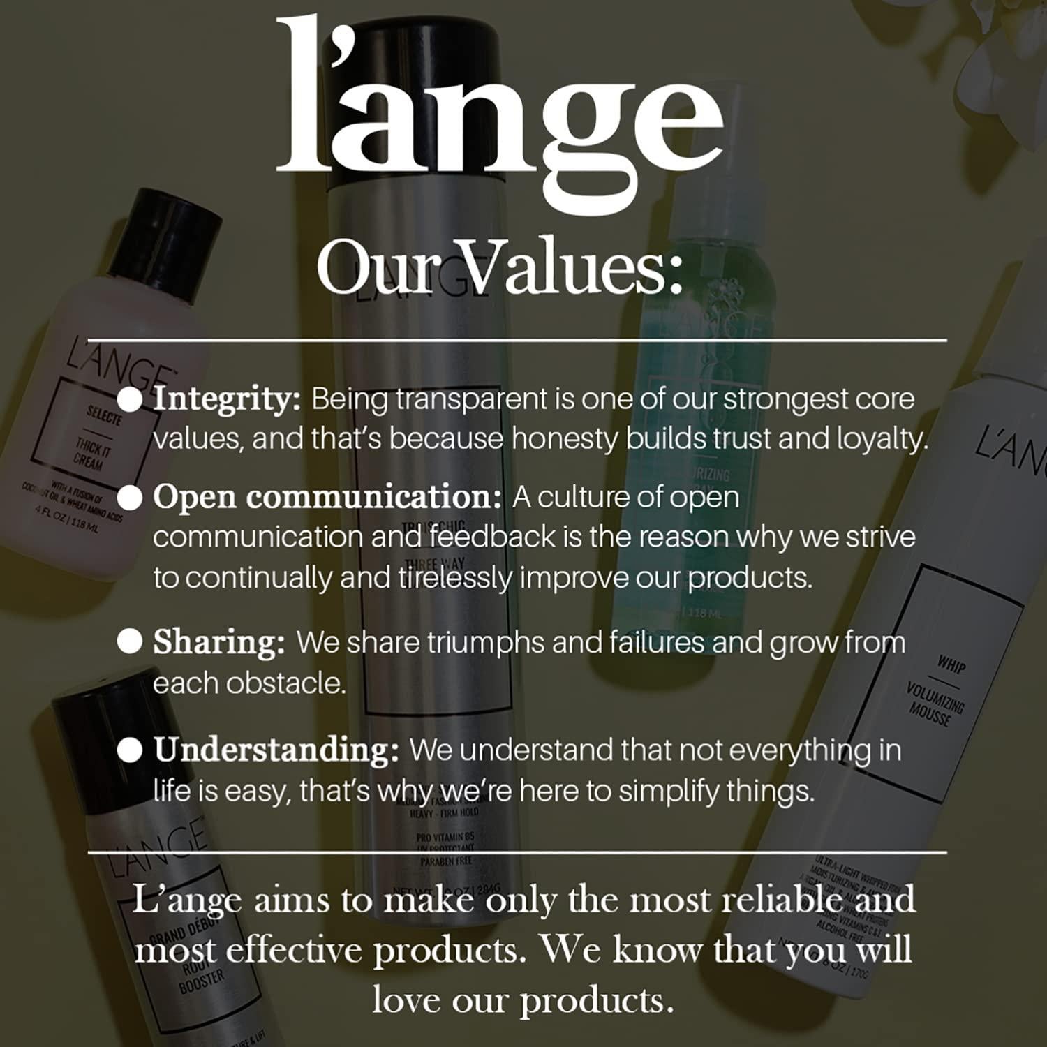 Pinzas para el cabello L'ange Alligator | Doble bisagra | 4 unidades