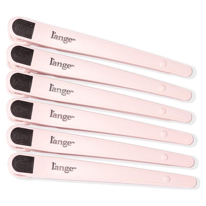 Clips para Seccionar Cabello L'ange Hair - 6 Pack Rosa