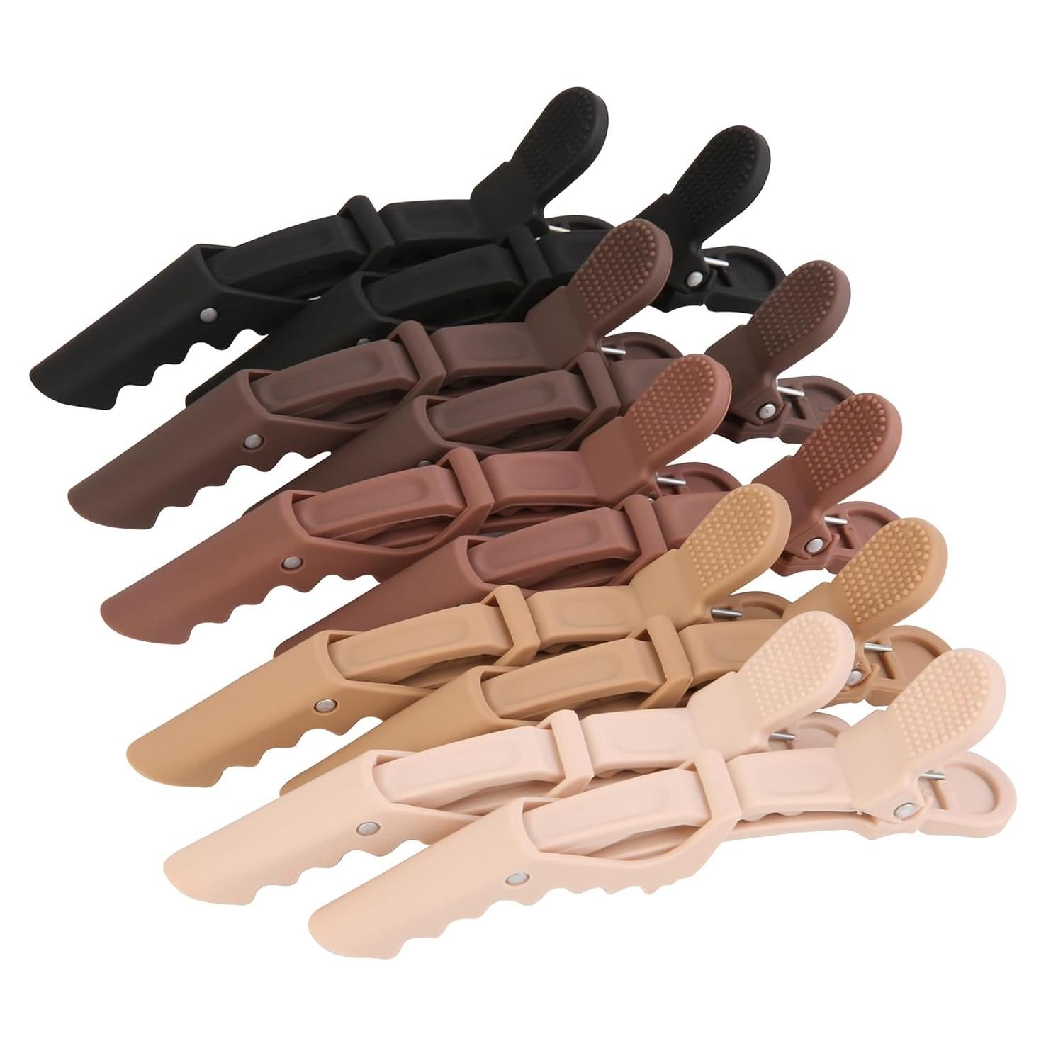 Clips de Pelo Cocodrilo HH&LL Antideslizantes 10 Unidades