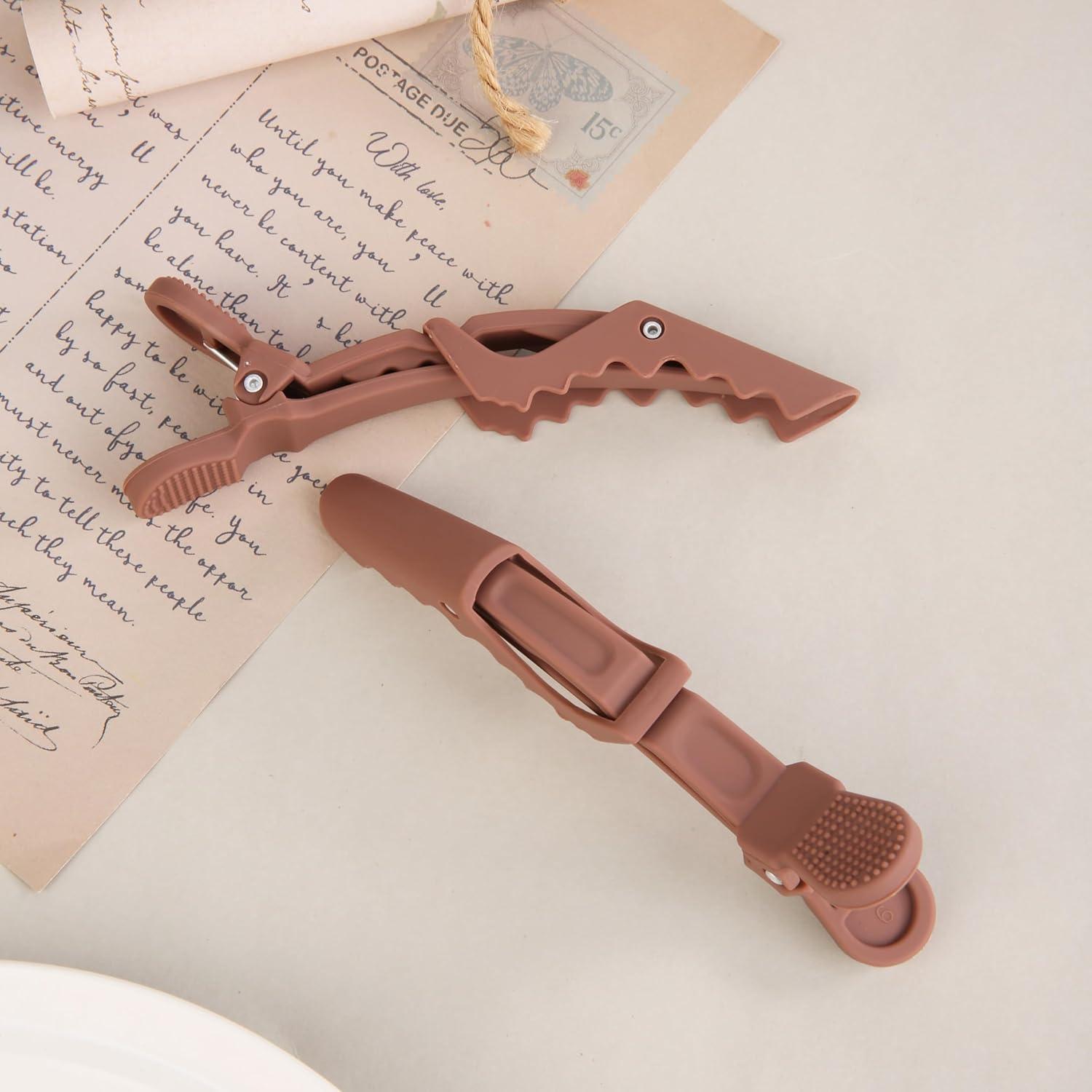 Clips de Pelo Cocodrilo HH&LL Antideslizantes 10 Unidades