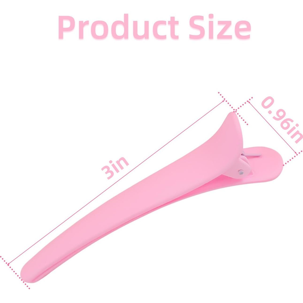 12 Clips de Cabello Pico de Pato TKYPZY Antideslizantes 3 Colores