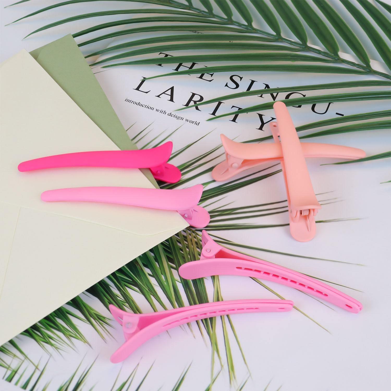 12 Clips de Cabello Pico de Pato TKYPZY Antideslizantes 3 Colores