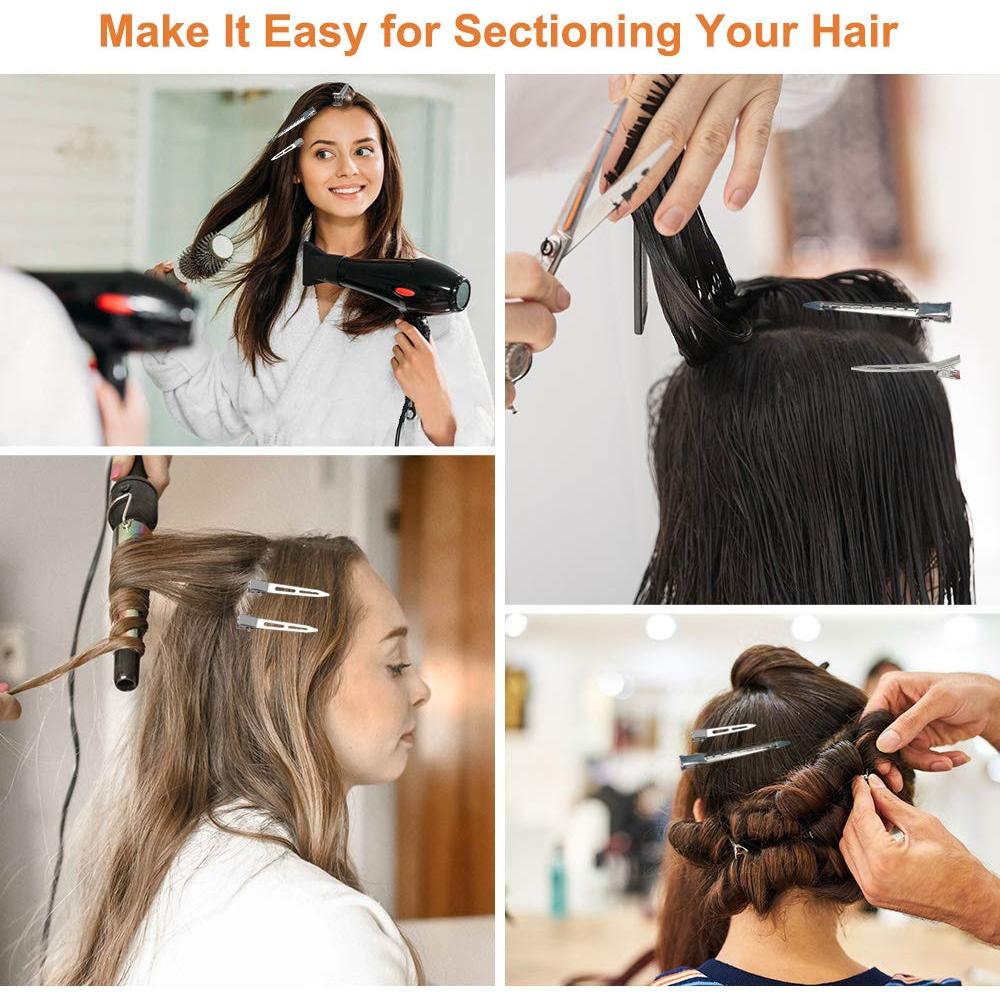 Clips de Pelo Metálicos HiJeaton 60 Pcs para Mujeres