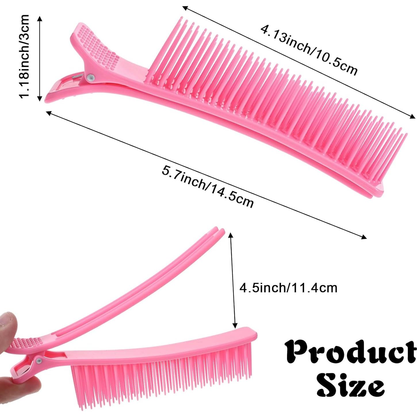 2 Clips de Agarre para Seccionar Cabello YQQYG - Antideslizantes