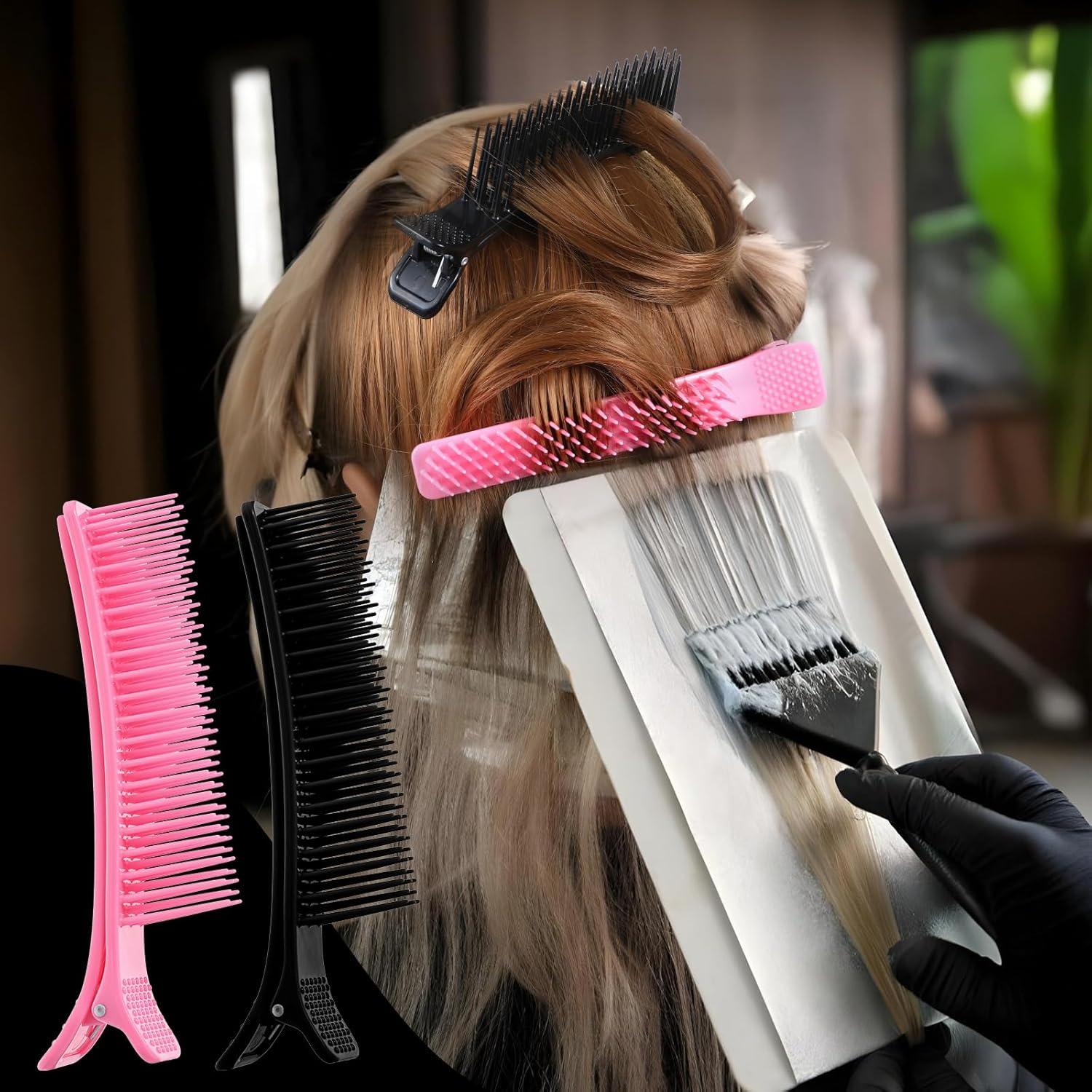 2 Clips de Agarre para Seccionar Cabello YQQYG - Antideslizantes