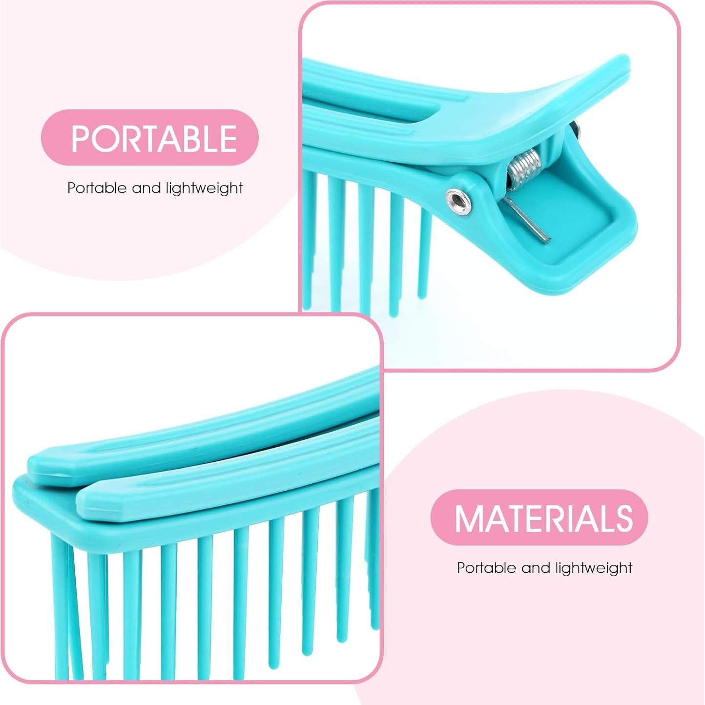 Clips de Agarre para Cabello Aiyorse 2 Pcs Antideslizantes