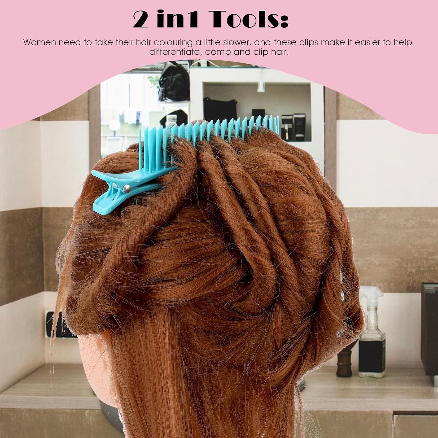 Clips de Agarre para Cabello Aiyorse 2 Pcs Antideslizantes