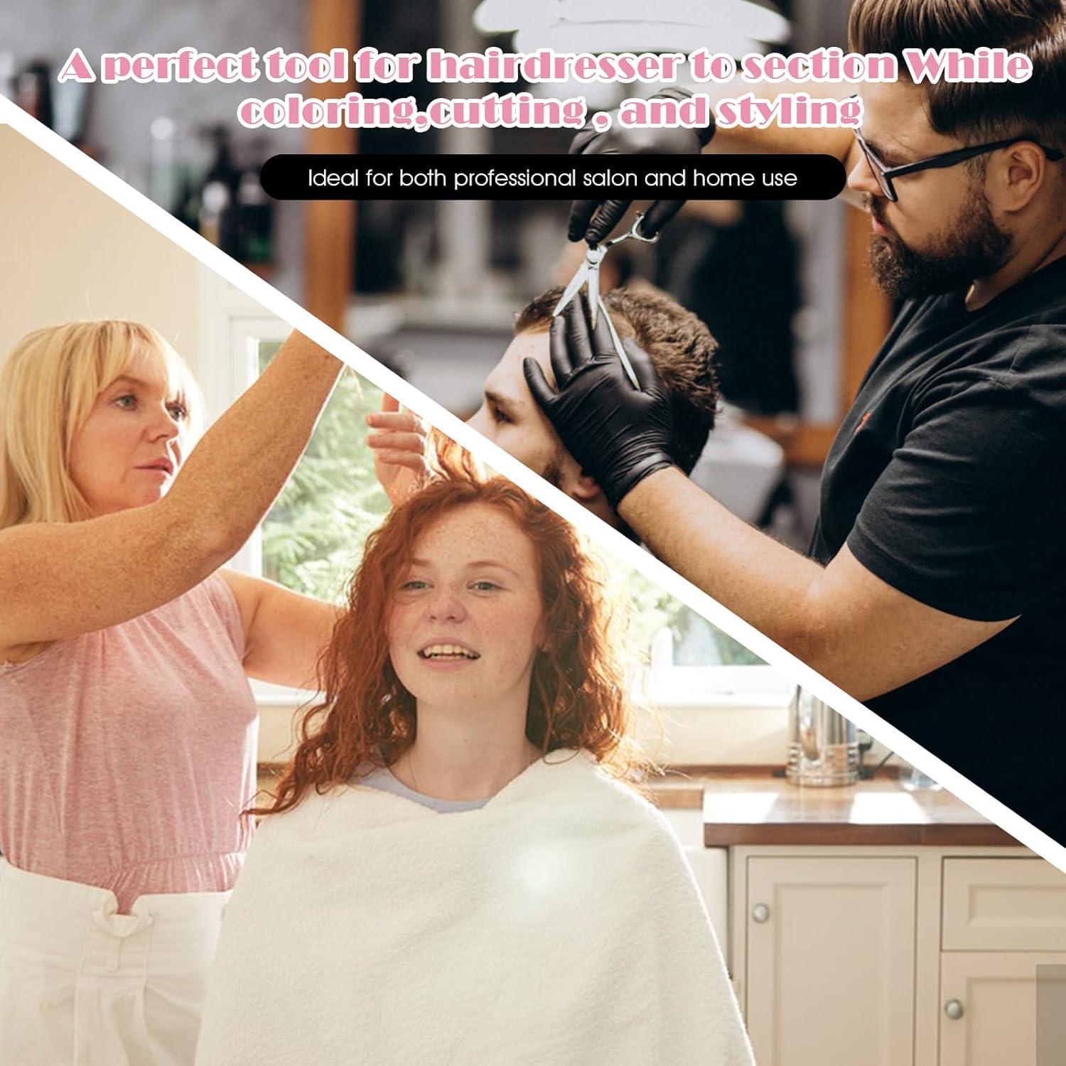 Clips de Agarre para Cabello Aiyorse 2 Pcs Antideslizantes