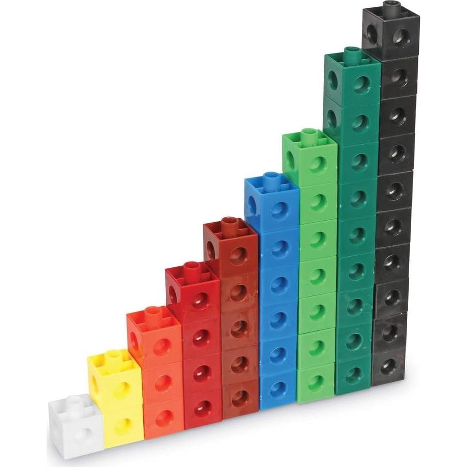 Conjunto de 1000 Cubos Snap Recursos de Aprendizaje 2.17 kg