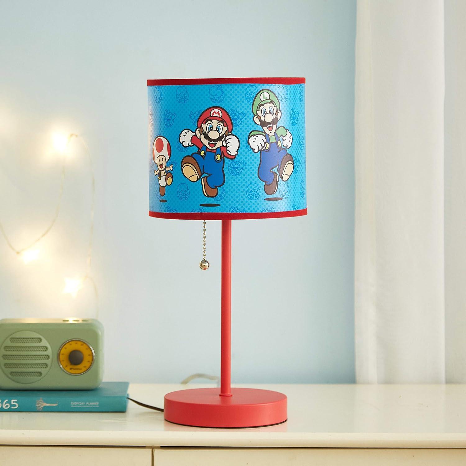Lámpara de mesa Idea Nuova Super Mario 39.37 cm con cadena