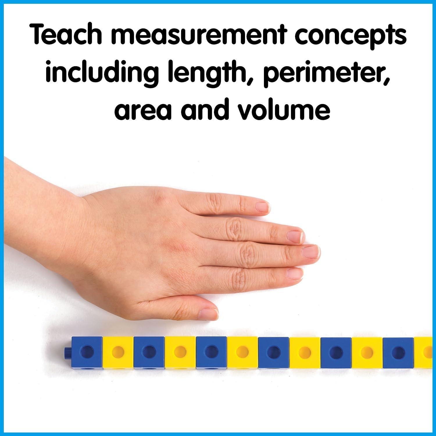 Cubos Enlazables EDX Education - Set de 100 para Conteo y Clasificación