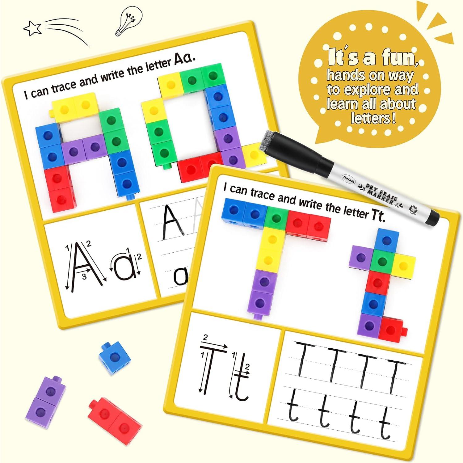 Conjunto de Cubos Matemáticos Torlam para Aprendizaje Infantil