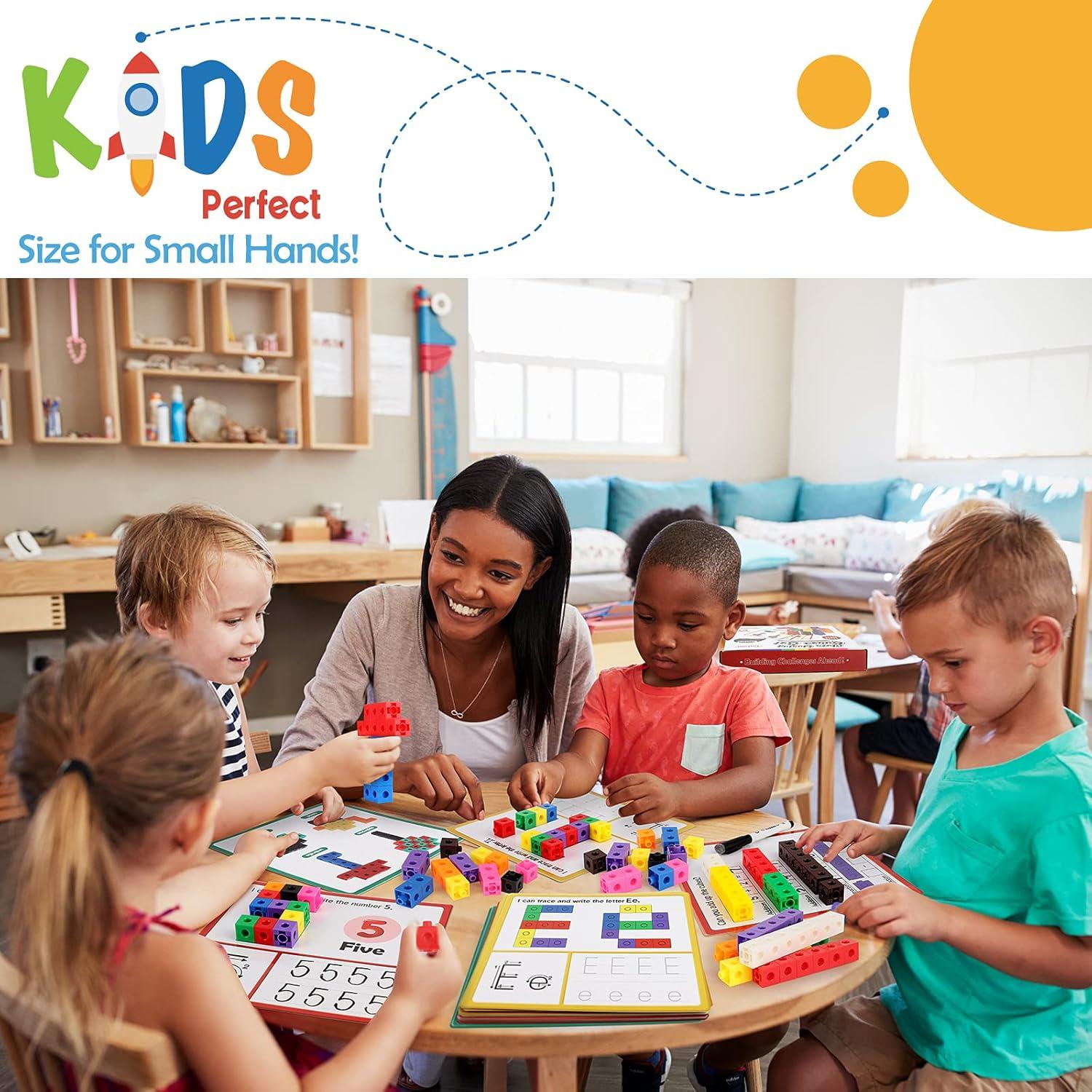 Conjunto de Cubos Matemáticos Torlam para Aprendizaje Infantil