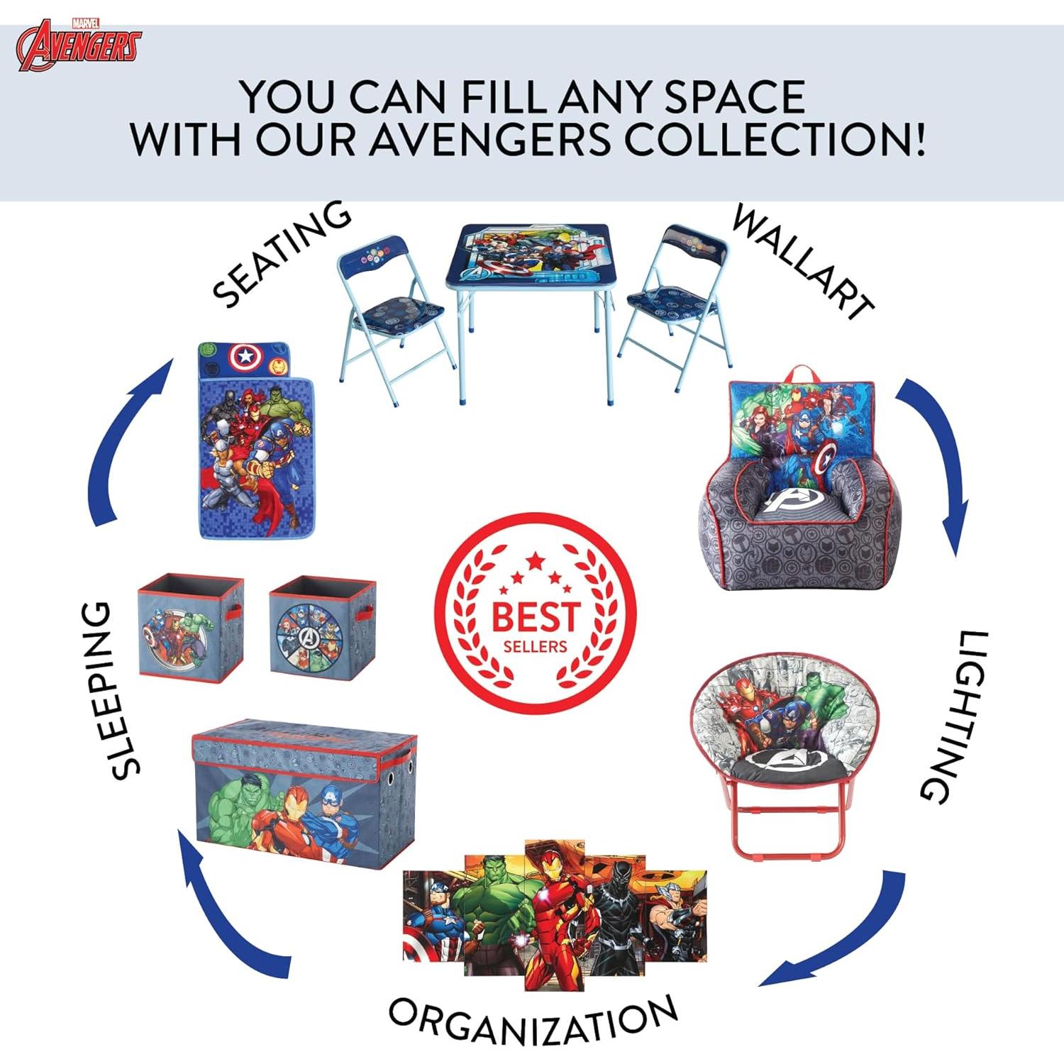 Lámpara de mesa Avengers Idea Nuova 39 cm temática