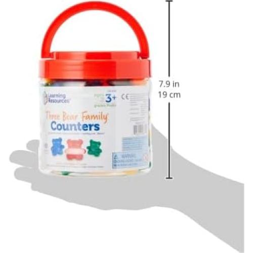 Juego de Contadores de Osos Learning Resources - Set 80 Piezas