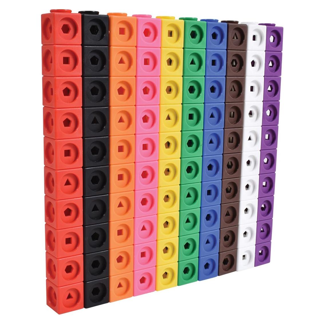 Cubos de Matemáticas EDX Education - 100 Bloques de Conteo