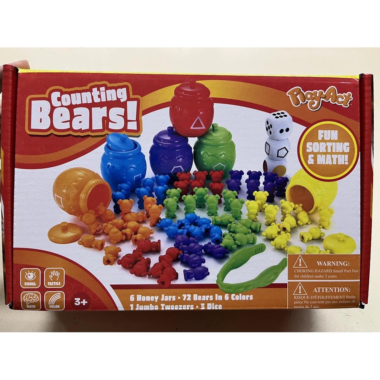 Set de Juguetes de Aprendizaje JOYIN - Osos Arcoíris para Contar