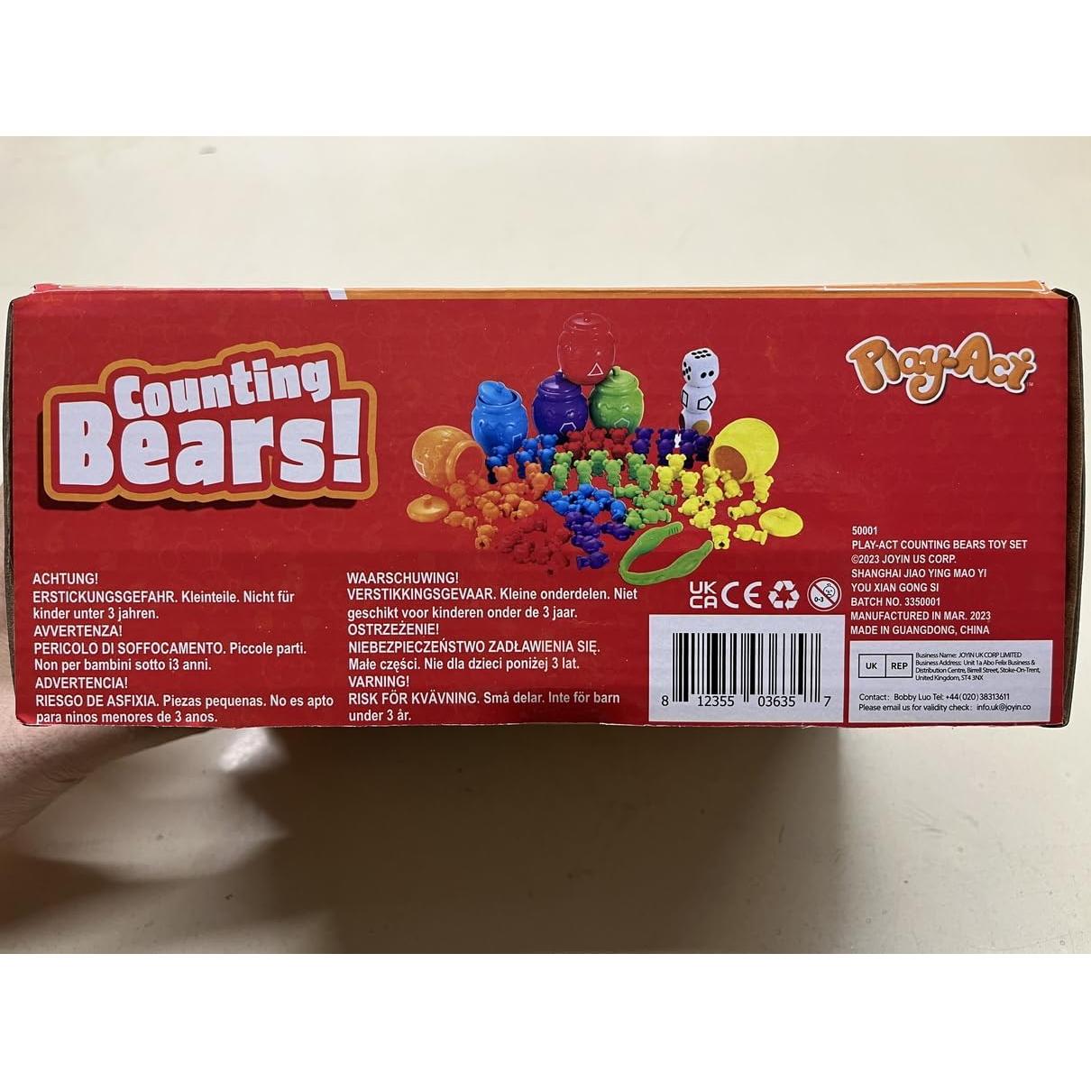 Set de Juguetes de Aprendizaje JOYIN - Osos Arcoíris para Contar