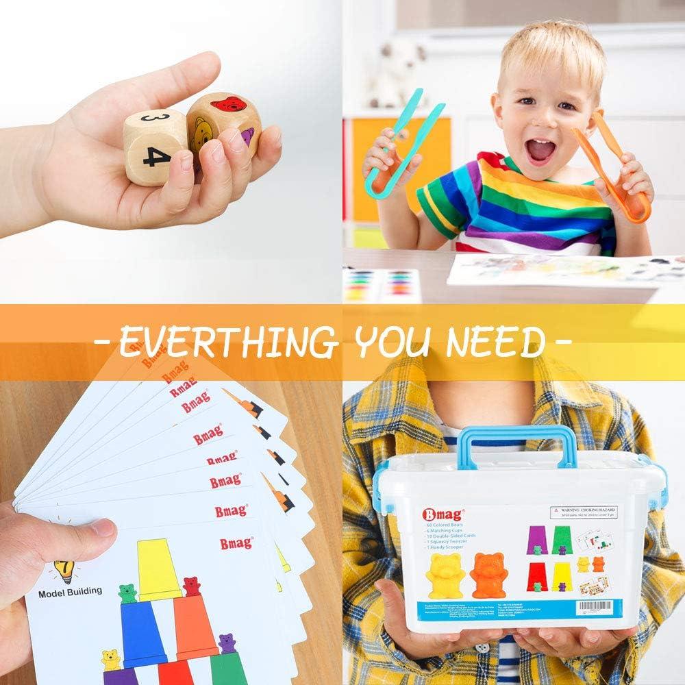 Osos Contadores BMAG 60 Piezas Juguete Educativo STEM