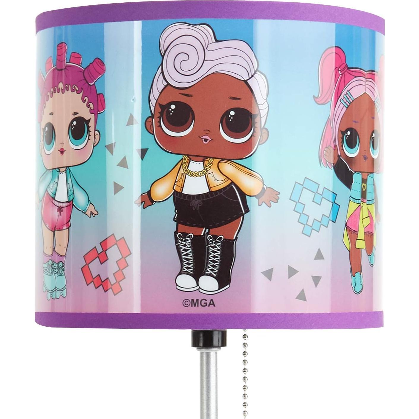 Lámpara de Mesa Idea Nuova LOL Surprise 38 cm con Cadena