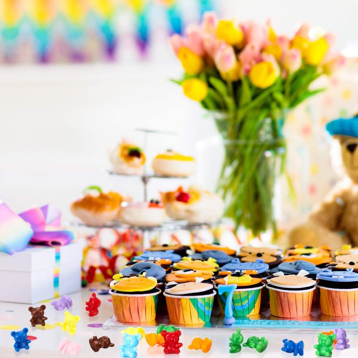 200 Mini Osos de Plástico Sansheng para Contar y Clasificar