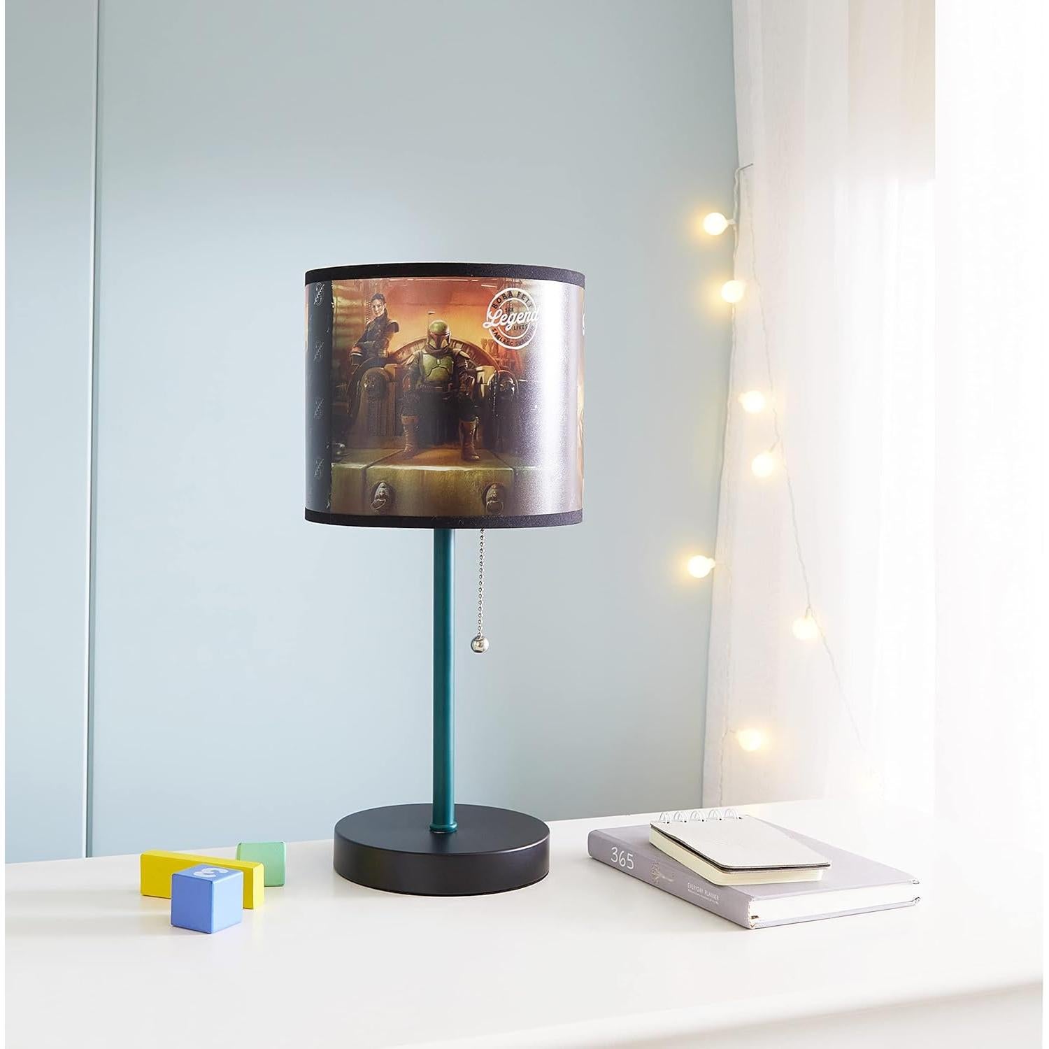 Lámpara de Mesa Star Wars Boba Fett Idea Nuova 38 cm