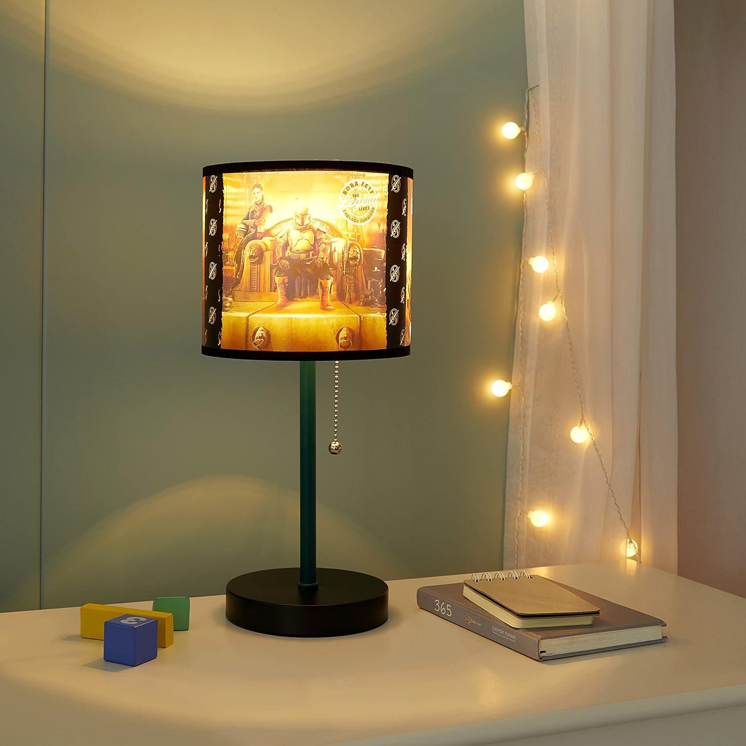Lámpara de Mesa Star Wars Boba Fett Idea Nuova 38 cm