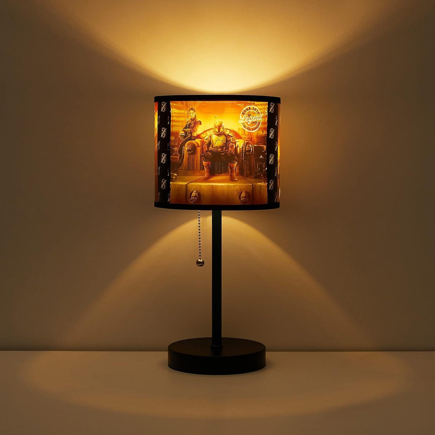 Lámpara de Mesa Star Wars Boba Fett Idea Nuova 38 cm