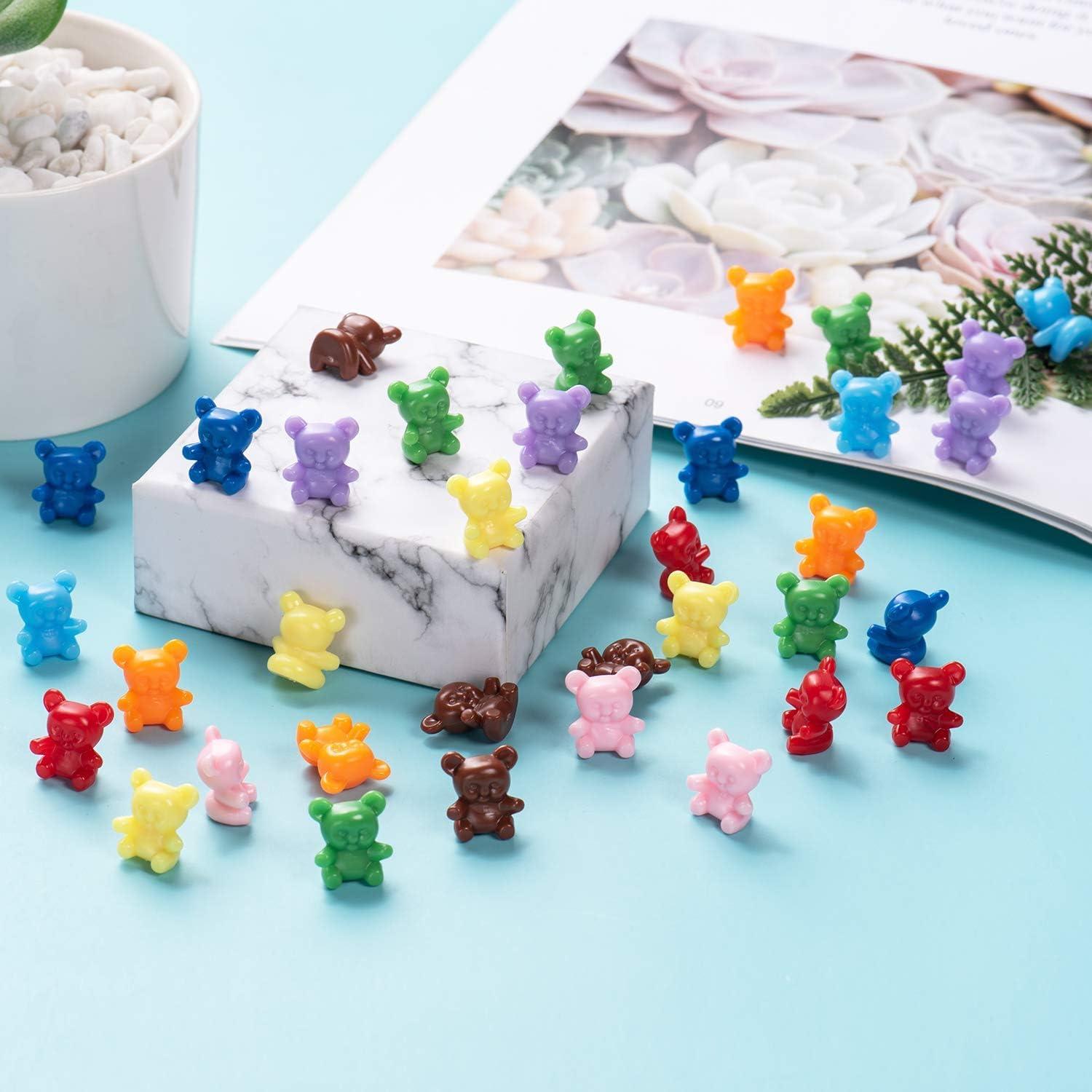 90 Ositos de Conteo de Colores XINHUIDALSQ - Mini Juguetes Matemáticos